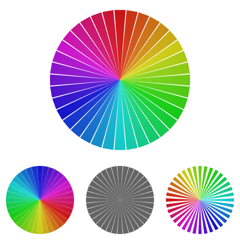 spectrum color palette for the post choosing your colors